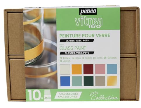 PEBEO Collection Set, Assorted, 45 ml (Pack of 10)
