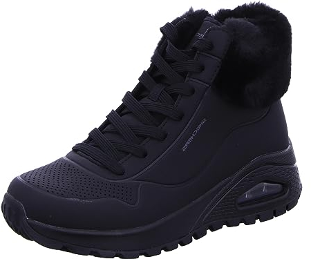 Skechers Damen Uno Rugged Fall Air Stiefelette, Schwarz, 38 EU