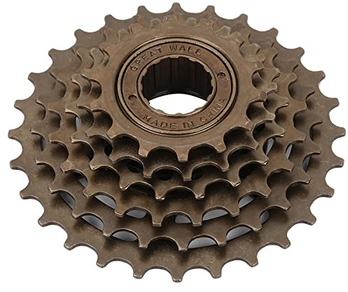 Weikeya Pignon Roue Libre de Vélo ,Cassette 6 Vitesses Convient à la Bague de Chaîne Entre 14T 28T , Vélos et pièces détachées