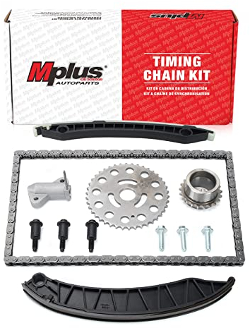 MPLUS Steuerkettensatz für Nissan Primastar, X-TRAIL, für Opel Vivaro INSIGNIA, für Renault Latitude Megane Scénic Trafic Espace Laguna Koleos, für Vauxhall Vivaro timing chain kit TC2010FK