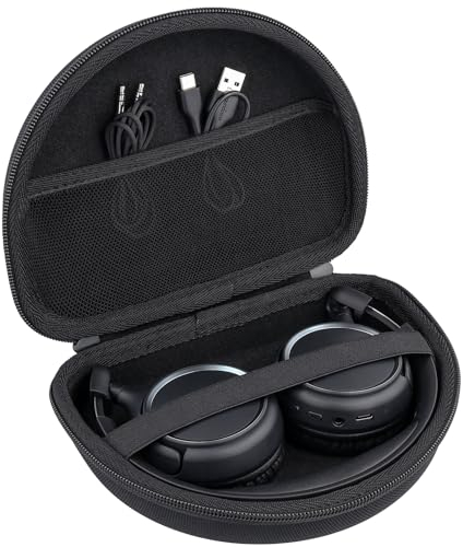 Aenllosi Étui de rangement rigide pour casque sans fil Soundcore H30i (Noir, étui uniquement)