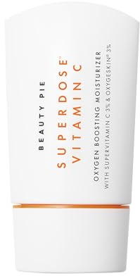 BEAUTY PIE Superdose Vitamin C Moisturizer – Brightening Face Cream with Stable Vitamin C & Antioxidants, Hydrating Anti-Aging Moisturizer for Glowing – Lightweight Daily Facial Cream 1.69 oz