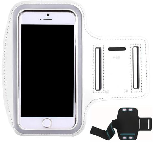 Housse De Téléphone pour Course À Pied | Pochette Étanche pour Smartphone et Accessoires de Sport - Brassard Réfléchissant Léger Réglable avec Porte-Clés pour Accessoires de Sport