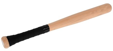 UKCOCO Mazza Da Baseball in Legno Massiccio Bastone Portatile Per Allenamento Sportivo Robusto e Durevole Per Ragazzo Ragazza e Adulti Outdoor 54 Cm