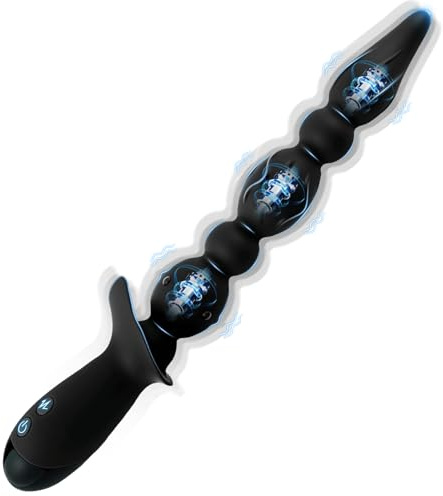 Bolas Anales Vibradoras Plug Anal Punto G Masajeador Dilatador Butt Plug
