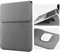 HoYiXi 15 16 Zoll Laptop Hülle Tasche Kompatibel mit MacBook Pro 16 2021 & 2019/ASUS Vivobook 15/Huawei MateBook D15/HP 15.6 PC/MacBook Pro 15/Surface Laptop 3/Dell Acer Lenovo 15'' PC, Grau