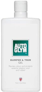 Autoglym Bumper & Trim Gel, 500ml - Car Trim Restorer Revives Colour and Protects Exterior Car Bodywork