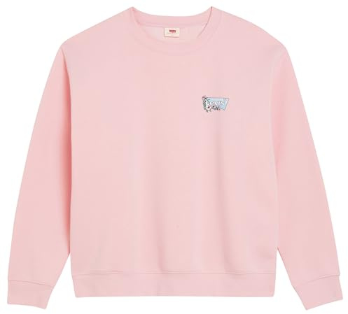 Levis A8800-0043 Sweat-Shirt pour Femme, Crew Coloring Book F, S