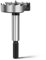 Broca Forstner de 45 mm para madera, diámetro de 45 mm, longitud de 90 mm con vástago hexagonal de 8 mm