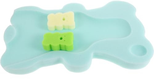TOYANDONA Asiento De Bañera Para Bebés Antideslizante Cojín De Baño Suave y Absorbente Para Recién Nacidos Esponja De Baño Para Infantes Seguro y Cómodo
