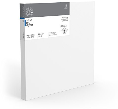 Winsor & Newton 50 x 50 cm Professional Cotton Deep Edge Canvas (Pack of 1)