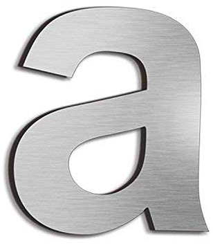 nanlyiau house numbers door numbers stainless steel number adhesive 3ina