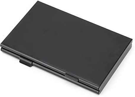 AMONIDA SIM-Karten-Organizer, leichtes, glattes Design SIM-Kartenbox Hochwertiges Aluminiummaterial für Familie für Zuhause für Kollegen für SIM-Karte