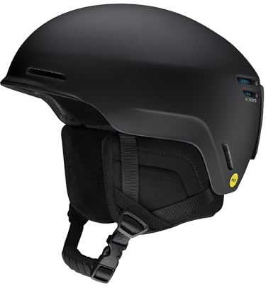 Smith Method Helmet – Adult Snowsports Helmet with MIPS Technology + Zonal Koroyd Coverage – Lightweight Protection for Skiing & Snowboarding – for Men & Women – Matte Black, X-Large