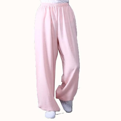 FloAPa Tai Chi Kleidung Damen Ausgeleiert Training Hose Harem Yoga Pilates Tanz Hosen Super Weich Pumphose Spandex Pluderhose,009,S