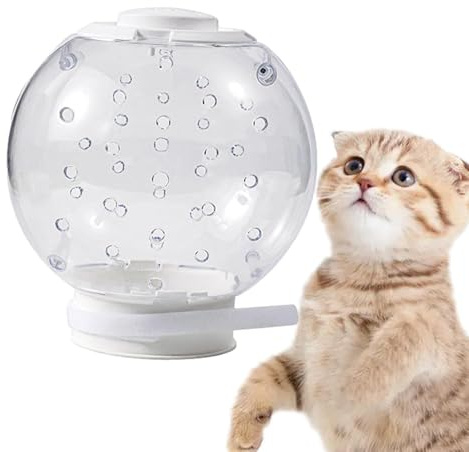 Kitten Astronaut Helmet - Breathable Anti Bite , Adjustable Safety Cover, Animal Head Protection | Bath Care Tool Claw Cutter Veterinary Feline Hygiene Home Soft Accessory