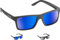 Cressi Bahia Floating oder Flex - Unisex Adult Sonnenbrille, erhältlich in Floating oder Flexible Version, Holzkohle