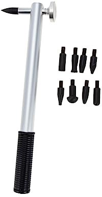 EXAOMBLE Kfz-dellenzieherhammer 9er-set Für Die Autoreparatur Hochharte Aluminiumlegierung Komfortabler Griff Autowerkzeuge