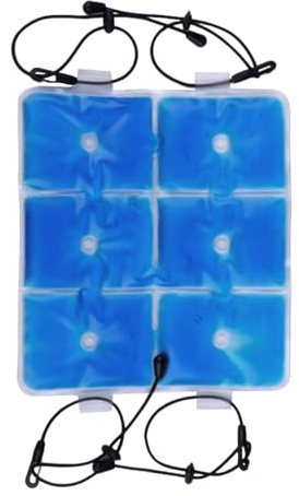 Pochettes Gel Glacé - Compresses Froides Réutilisables | Doublures rafraîchissantes réutilisables et coussinet froid flexible pour usage quotidien sports maison extérieur voyage étudiant