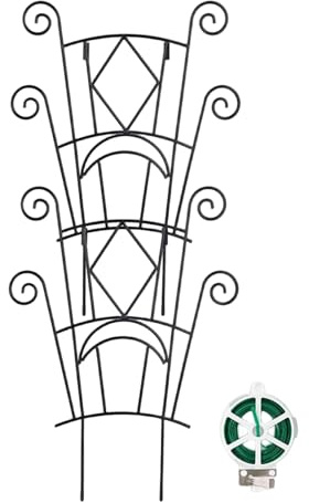 Traliccio per piante da interno, pali di supporto da giardino per piante rampicanti, pali per pothos, per interni ed esterni, balcone, viti Pothos Monstera Ivy Clematis