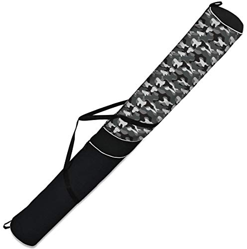 Ferocity Skitasche Skisack für 1 Paar Ski 170 cm Lang Ski Bag [053] (Moro)