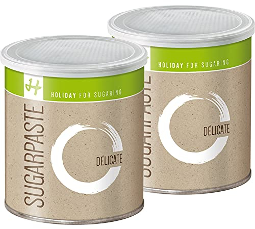 Zuckerpasten Delicate Soft Soft 2 x 1 kg Sugaring die effektive langfristige Haarentfernung ohne Vliesstreifen mit der Flicking Technik