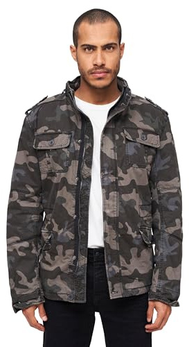 Brandit Britannia Winter Jacket, Uomo, darkcamo, 3XL