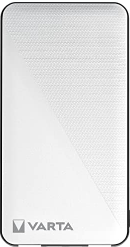 VARTA Power Bank 5000mAh, Powerbank Energy mit 4 Anschlüssen (1x Micro USB, 2x USB A, 1x USB C), kompatibel mit Tablets & Smartphone, inkl. Micro USB Ladekabel