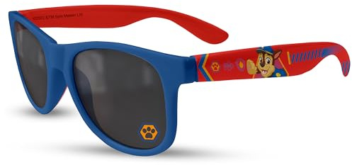 SRV Hub Paw Patrol Kids Polarized Sunglasses – UV400 Protection, Scratch-Resistant Sun Shades for Boys & Girls Ages 3+, Licensed Character Eyewear, Blue Frame Outdoor Summer Accessory