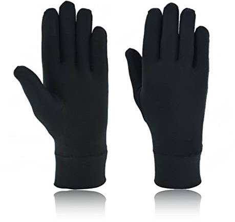 COLOURLINX Inner Gloves Thermal Liner Winter Ski Bike Cycle Skiing Gloves Walking MotorCycle Adults Unisex Mens Ladies Girls Boys Gloves (XS)