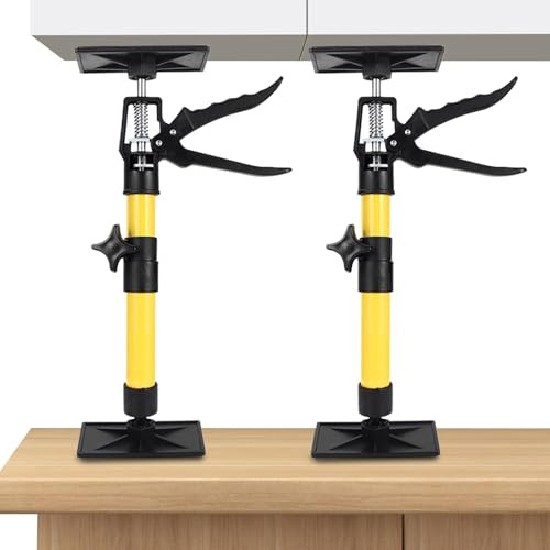 de soporte para jack de armario - de soporte rápido ajustable para carpintería, jack para instalación de armarios para cargas pesadas | de soporte multifuncional para paneles de yeso