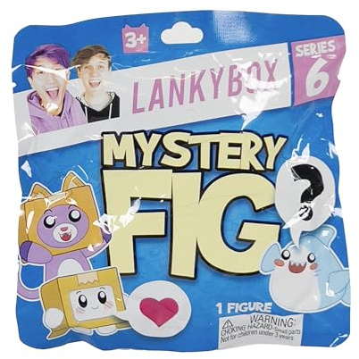 LankyBox Mini Mystery Figures – Series 6, Collectible Mini Figures, All-New Collectibles, Officially Licensed Merch, One Supplied, Styles May Vary