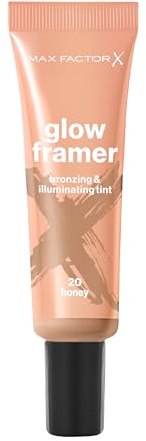 Max Factor Glow Framer Bronzer et surligneur – 20 – Miel, 30 ml