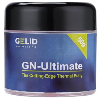 Gelid Solutions GN-Ultimate 4 W Thermal Putty 50 g. Icke-elektrisk – densitet (g/cm): 3,3 - Temperatur C: -30 till 200 C - Hög värmeledningsförmåga - Kompatibel med Apple, Intel, AMD, Nvidia