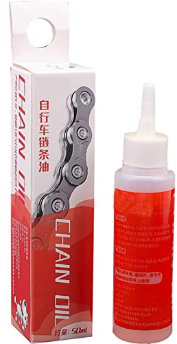 Voiakiu Lubricant for Chains - 50ml Chain Oil for Lubrication Maintenance, Chain Lube for Mountain Bikes, Road Bikes, to Enhance Durability and Prevent Corrosion