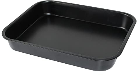 ELO Basic 54637 Auflaufform aus Carbonstahl, 27 cm, schwarz