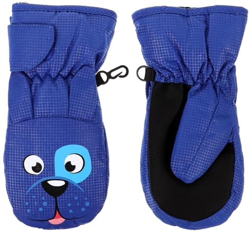 NAMOARLY Handschuhe Fäustling 1 Paar -Winter Winddichte Skifäustlinge Warme Fahrrad Warme REIT Snowboard-fäustling Lauf Schnee Für Mädchen Furnier Kind Stoff Sporthandschuhe