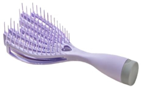 Beaupretty Spazzola per Chioma Portatile da Viaggio Mini Specchio, Districante per Chioma Ricci e Asciutti, Piccola Spazzola Massaggiante per Uso Domestico e Viaggi