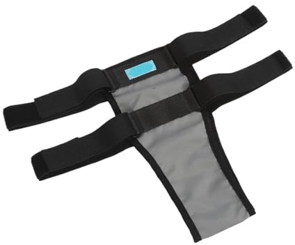 Generico Cintura di supporto per l'utero a V per il sollievo dal prolasso pelvico, biancheria intima di supporto per il bacino inclinato con cinghia di sollevamento(Small less 50kg)