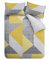 Catherine Lansfield Larsson Geo Reversible Double Duvet Cover Set with Pillowcases Ochre Yellow