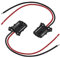 ECSiNG 2x 2 Pin Connector Plug Compatible with VW Audi Skoda Seat 3B0972702 1J0971972 Car LED Door Warning Light Wire Cable Harness Vehicle Accessories Electrical Components Wiring Looms