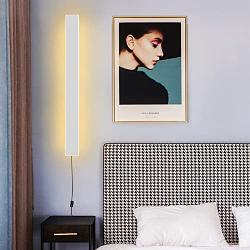 Long LED Wall Lamp – 96W Modern Uplighter/Downlighter – Adjustable 2700K-6500K for Stairs & Living Room