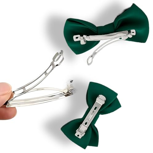 Kelissy Paris Lot de 30 barrettes à cheveux vierges en fer - 8 cm DIY fabrication d'accessoires capillaires et fabrication de bijoux, barrette cheveux, pince française, barrette fille (Lot de 30)