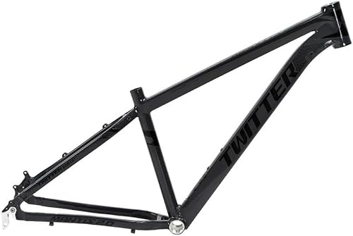Mountain Bike Frame 15''/17''/19'' Aluminum Alloy Frame Hardtail Mtb Bicycle Frame Qr 135mm Disc Brake Xc Frame For 27.5 29 Ih Wheels Interl Routing, Black-gray, 17''
