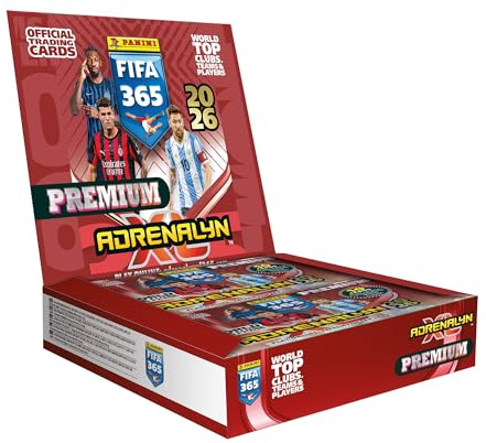 Panini FIFA 365 Adrenalyn XL Trading Cards - x10 Premium Packs