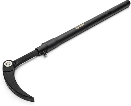 SATA ST92568 Teleskop Hebeleisen, Stemmhebel Brecheisen, Brechstange Ausziehbar mit Flexiblem Gelenkkopf 630 mm/ 33