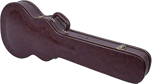 Crossrock CRW620LBR Holzkoffer für Les Paul E-Gitarren, Braun (CRW620LBR)