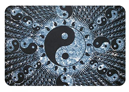OPSREY Ying Yang Diagramm gedruckt Teppich Waschbare Matte Eingang Teppich Für Schlafzimmer, Wohnzimmer, Eingang