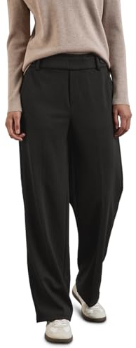 Street One A378199 Pantalones de Corte Informal, Negro, 40W / 30L Mujeres