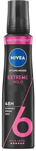 Nivea Styling - Pack de 12 espuma para el cabello – Extreme Hold – 150 ml